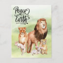 Recherche de lion mignon cartes postales Cuiller