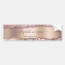 Recherche de paillettes voiture autocollants Or rose
