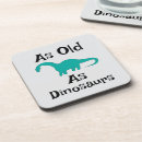 Recherche de dinosaur dessous de verres Drôle
