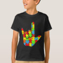 Recherche de autism enfant tshirts Langue