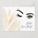 Recherche de maquillage cartes postales Élégant
