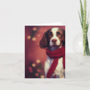Recherche de springer spaniel vœux cartes Hiver