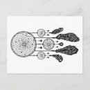 Recherche de dreamcatchers cartes postales Noir