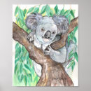 Zoek naar bedreigde dieren posters Koala