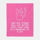 Zoek naar katten tekening dekens Grappig