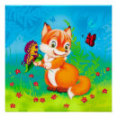 Recherche de renards posters Pour enfants