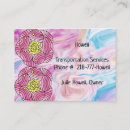 Recherche de nature abstraite cartes visite Pour elle