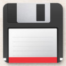 Recherche de disquettes dessous de verres Geek