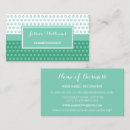 Recherche de menthe cartes visite Salon de coiffure