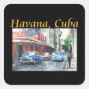 Zoek naar klassieke auto stickers Havana