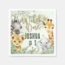 Recherche de anniversaire de safari jungle serviettes Sauvages
