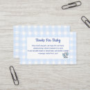 Recherche de éléphant bleu cartes visite Baby shower garçon