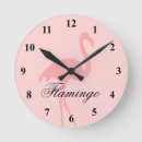 Recherche de rose flamant horloges Exotique