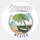 Recherche de cancun mexique autocollants Voyage