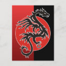 Recherche de dragon rouge cartes postales Chine