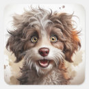 Recherche de chien idiot autocollants Mignon