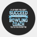 Recherche de humour de bowling autocollants Bowler
