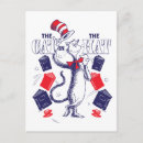 Recherche de lecture de chat cartes postales Dr seuss
