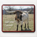 Recherche de longhorn tapis souris Taureau