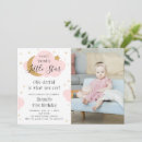 Recherche de carte premier anniversaire invitations Fille