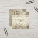 Recherche de dentelle rustique cartes visite Cru