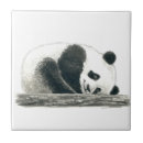 Recherche de dessin panda carreaux Illustration