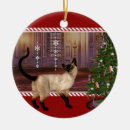 Recherche de chat siamois ornements De chats siamois