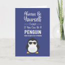 Zoek naar pinguïn humor kaarten Schattig