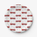 Recherche de firetruck assiettes Garçon