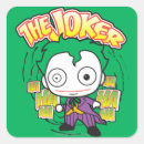 Recherche de le joker autocollants Bande dessinée