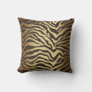 Recherche de peau de zèbre coussins Safari