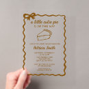 Recherche de petit bébé invitations Orange
