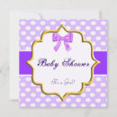 Recherche de point polka invitations Violet