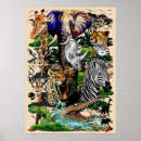 Zoek naar giraf posters Zebra