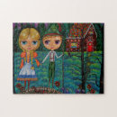 Zoek naar scary puzzels Schattig