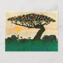 Recherche de elephants cartes postales Afrique