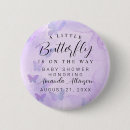 Zoek naar paarse vlinder buttons Baby shower