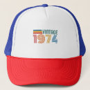 Recherche de qui 1974 casquettes 50e anniversaire