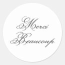 Recherche de merci beaucoup autocollants Noir