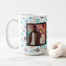 Recherche de noël noir et blanc tasses Rétro