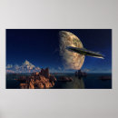 Recherche de mondes étranges posters Paysage