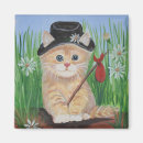 Recherche de peinture acrylique magnets Chat