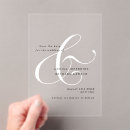 Recherche de ampersand invitations Classique