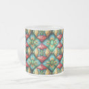 Recherche de motif africain tasses Abstrait coloré