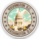 Recherche de district autocollants Washington d c