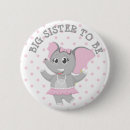 Recherche de rose de point de polka badges Bébé