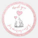 Recherche de éléphants roses autocollants Bébé