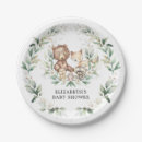 Recherche de hérisson mignon assiettes en papier Pour elle