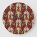 Recherche de motif floral vintage horloges Décoration