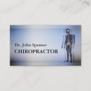 Recherche de corps humain cartes visite Chiropraticien